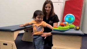 Physical Therapist Savannah Speech Hearing Center Helping New Walker